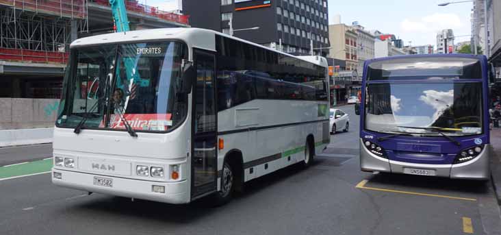 Bus Travel NZ MAN 11.230 Designline 203 & NZ Bus ADL Enviro200 Kiwi 4170